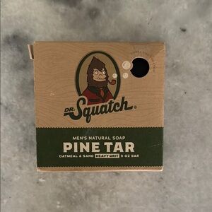 Dr. Squatch Pine Tar Men's Natural Soap